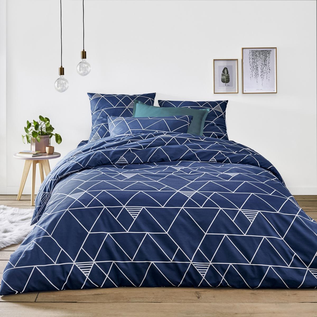 Odin Geometric Cotton Fitted Sheet – image 2
