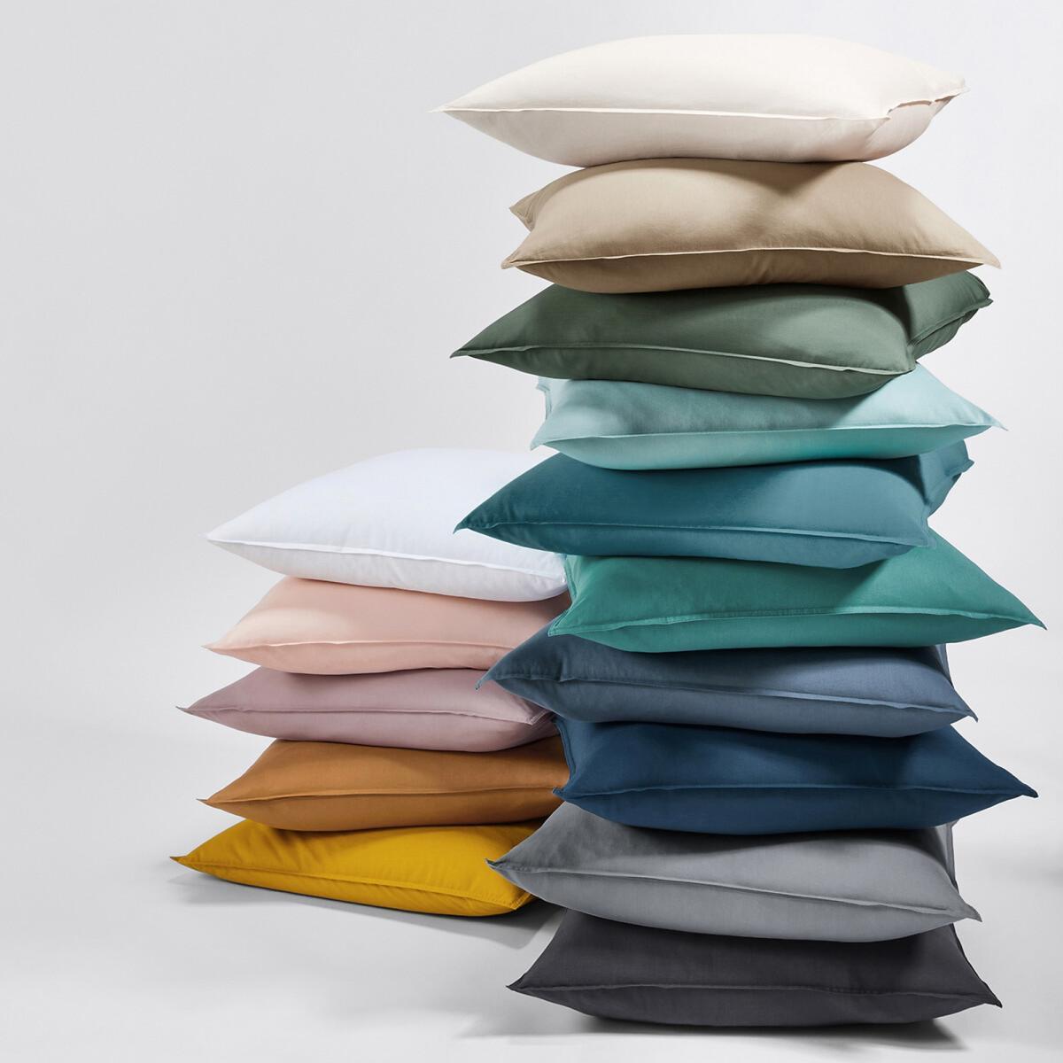 SCENARIO Plain Washed Cotton Fitted Sheet – image 4