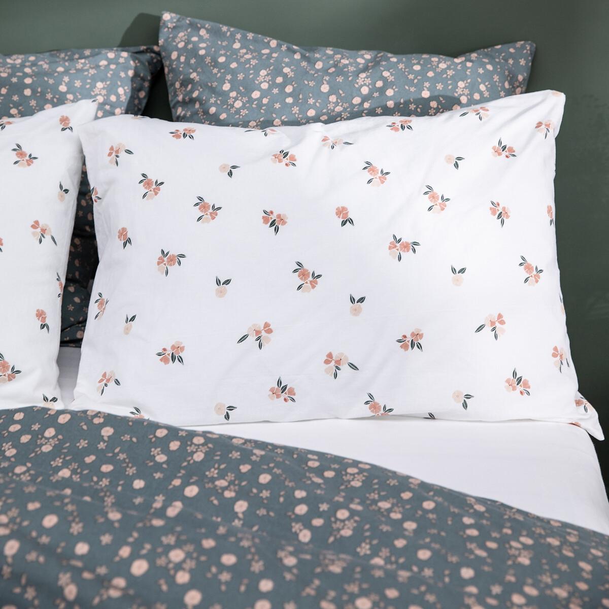 SCENARIO Plain Washed Cotton Fitted Sheet – image 5