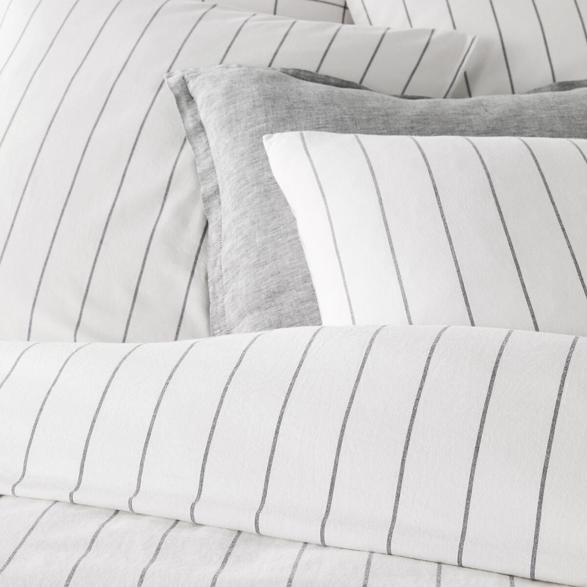 Pia Stripes Cotton Fitted Sheet for Thick Mattresses – image 3