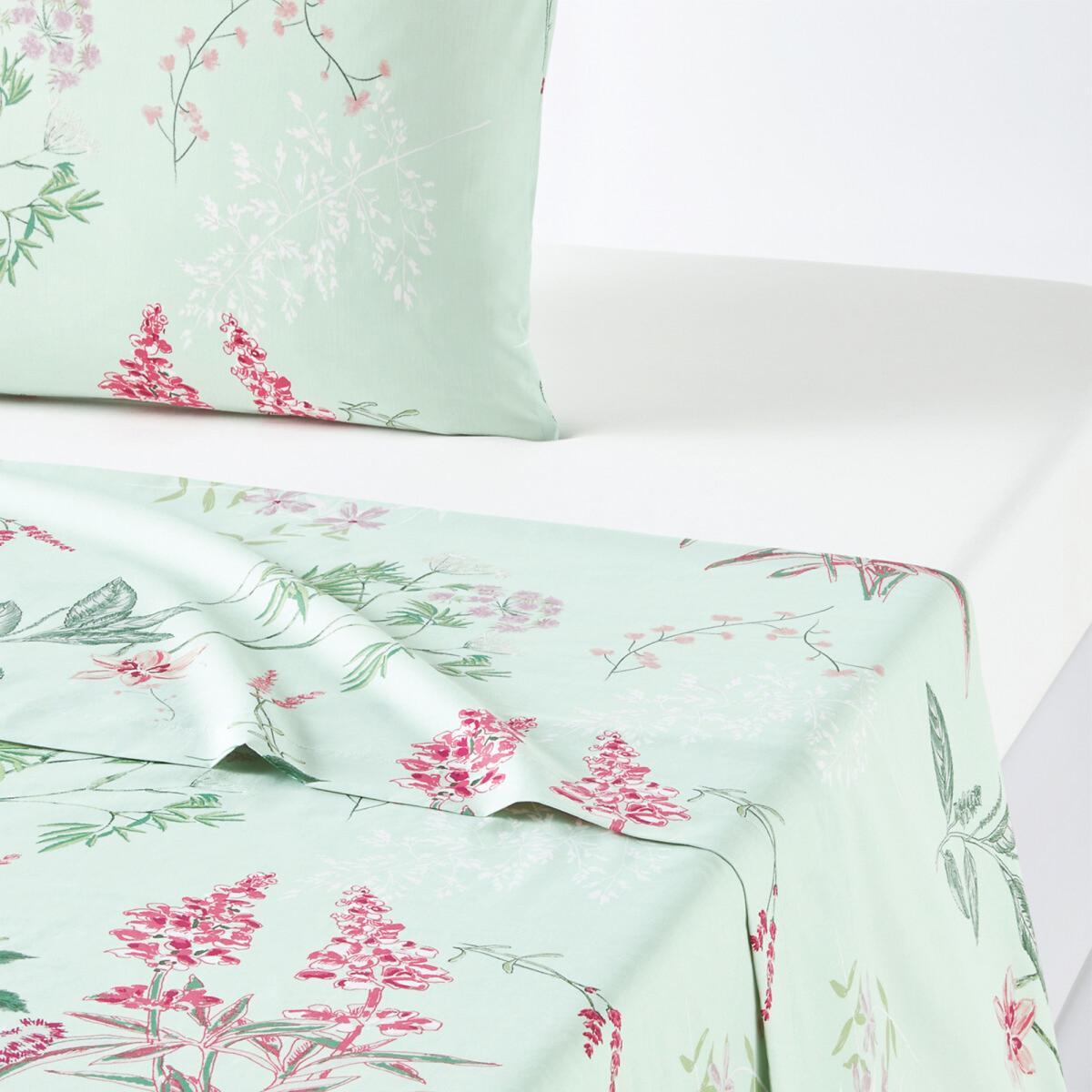 Isoline Cotton Percale Flat Sheet