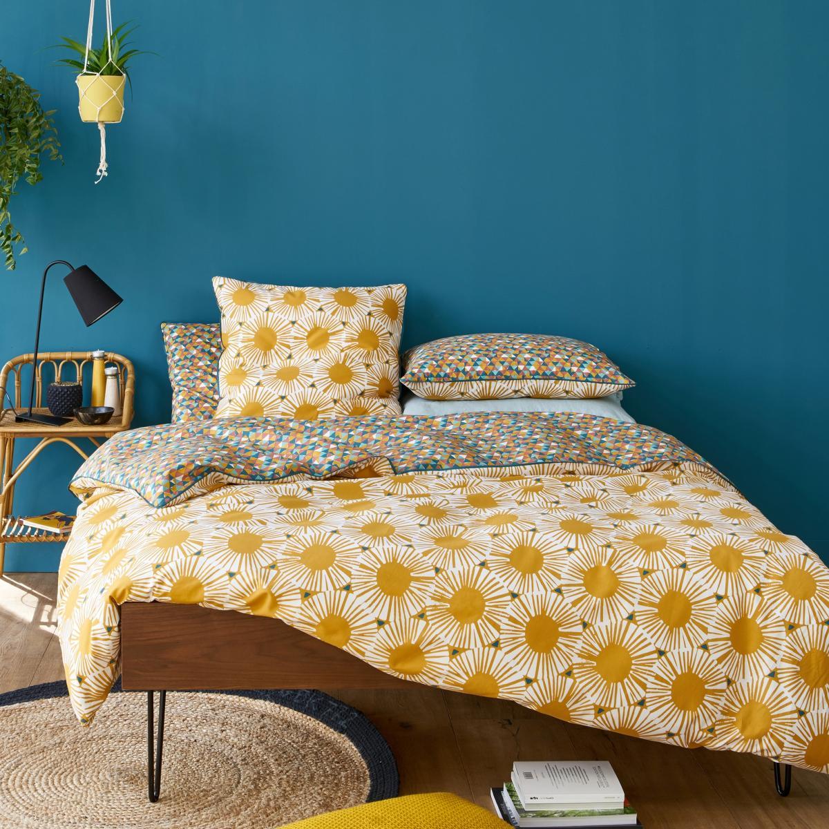 Jahia Geometric Cotton Fitted Sheet – image 3