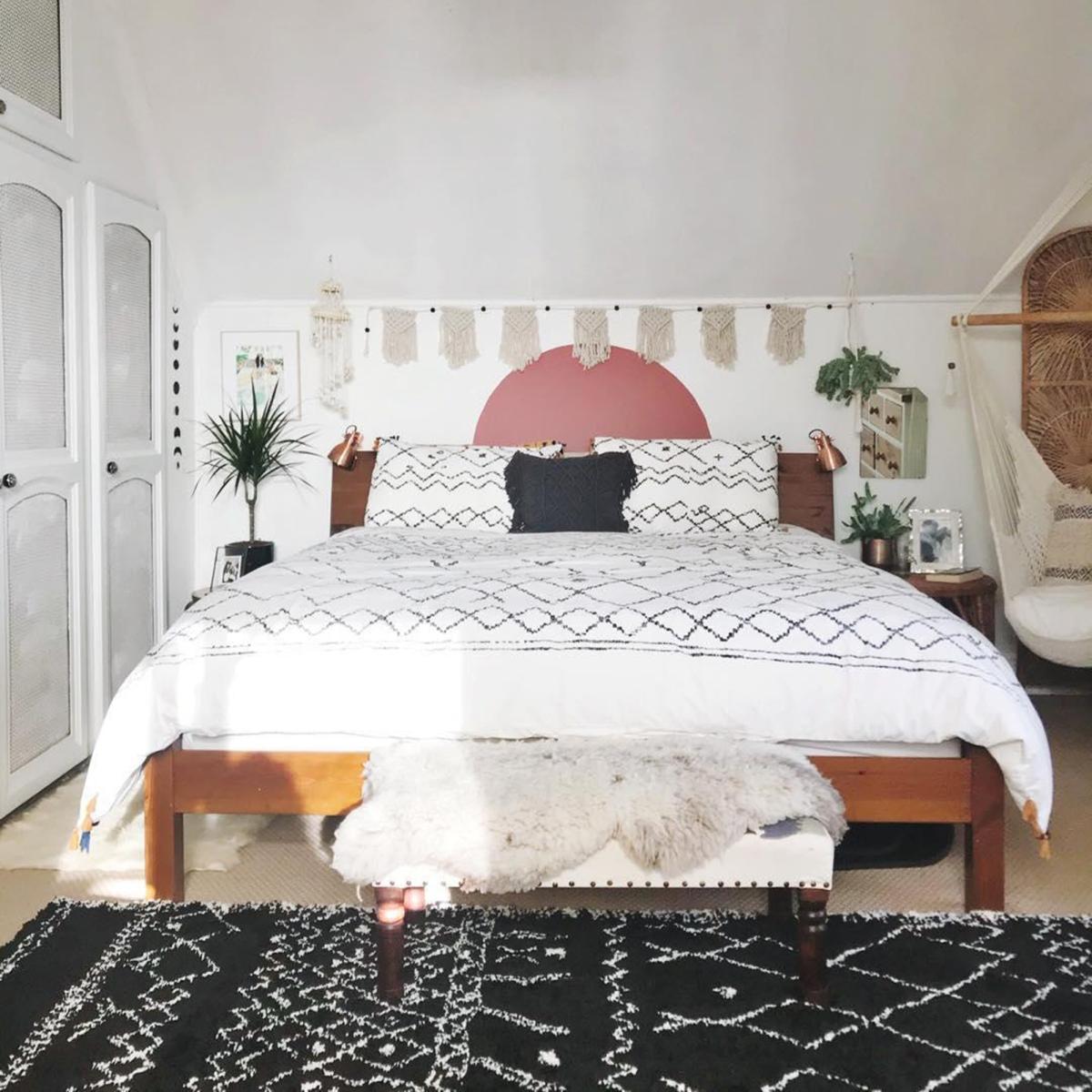 Afaw Berber Print Cotton Fitted Sheet – image 3