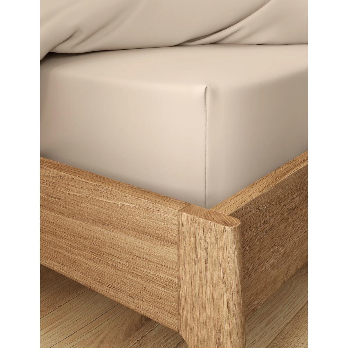 M&S Body Sensor™ Pure Cotton Deep Fitted Sheet - 6FT - Cream, Cream,Medium Blue,Light Pink,White,Charcoal,Light Natural,Medium Beige,Grey – image 5