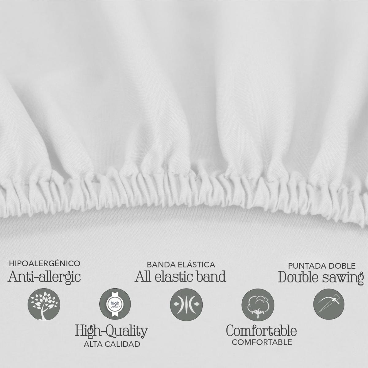 70x140 cm Silky Jersey Baby Cot Crib Bed Fitted Sheets  - Sky Blue – image 6