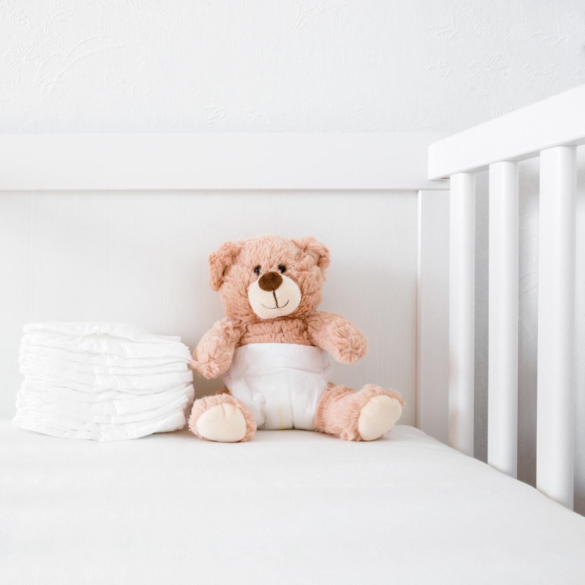 60x120 cm Double Jersey Baby Fitted Cot Crib Bed Sheets - White – image 4