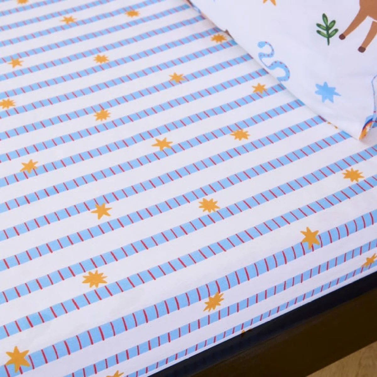 Set of 2 Cowboy Carnival Fitted Sheets – image 1