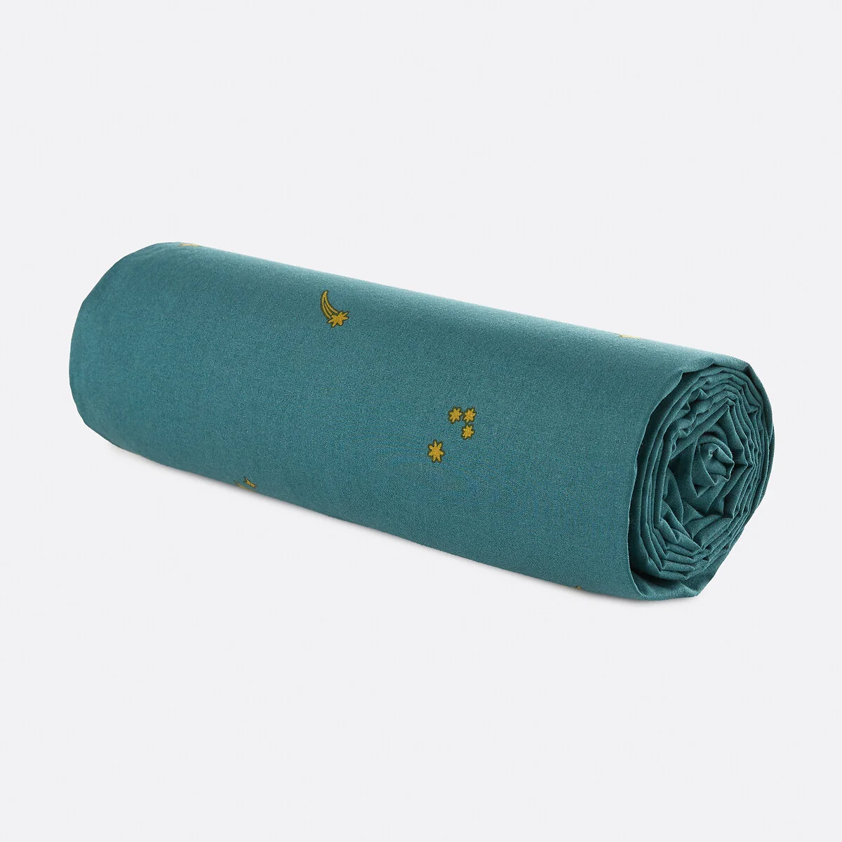 Egor Rocket Print 30% Recycled Washed Cotton Child's Fitted Sheet Cotton with 25cm Flap – image 4
