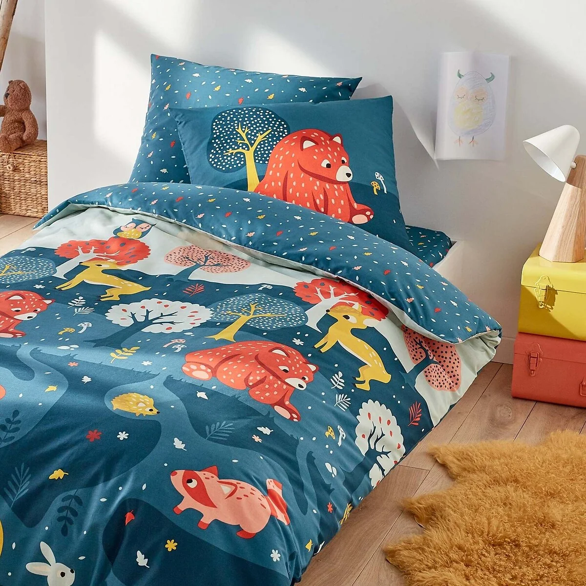 Orsi Animal Cotton Fitted Sheet – image 2