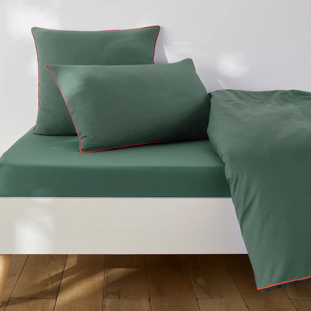 Macha Cotton Child's Fitted Sheet with 25cm Flap – image 1