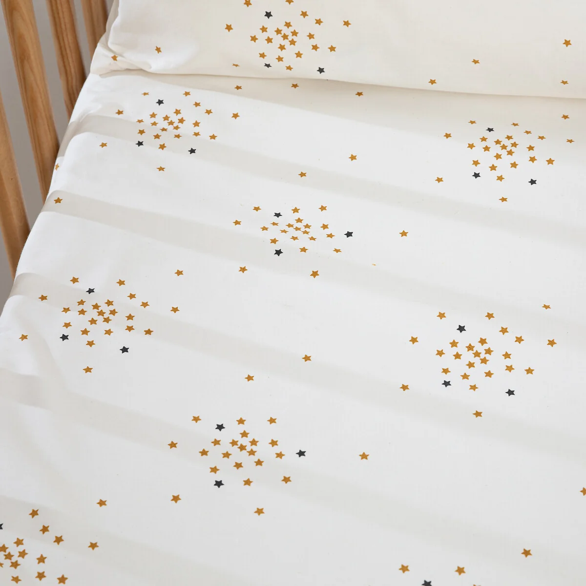 Cotton Percale Baby's Fitted Sheet with 17cm Flap – image 3