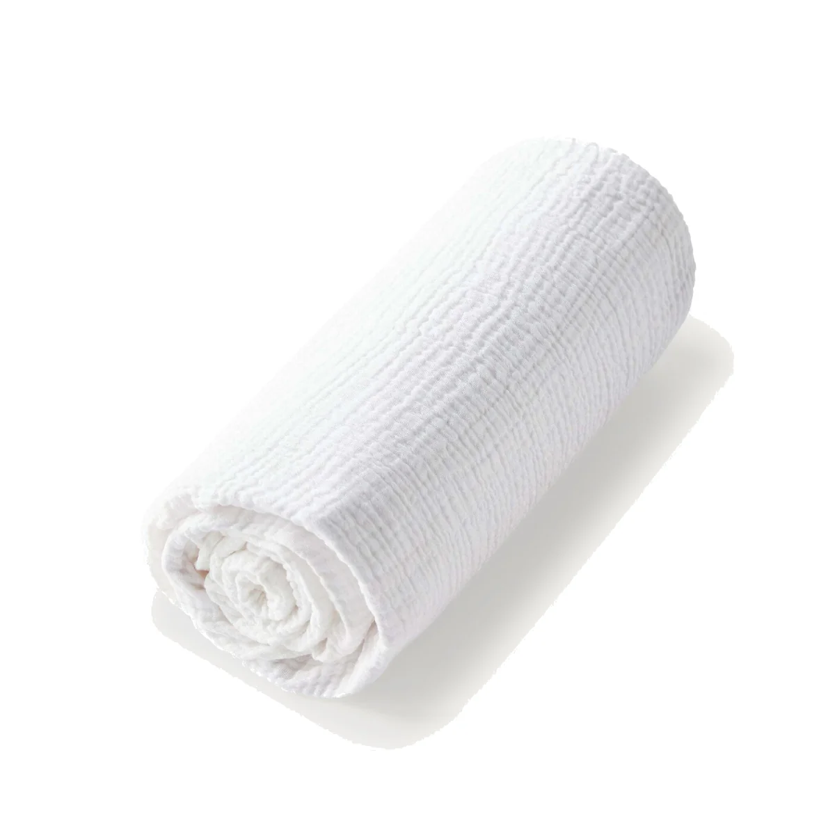 Cuddly Organic Cotton Muslin 200 Thread Count Fitted Sheet