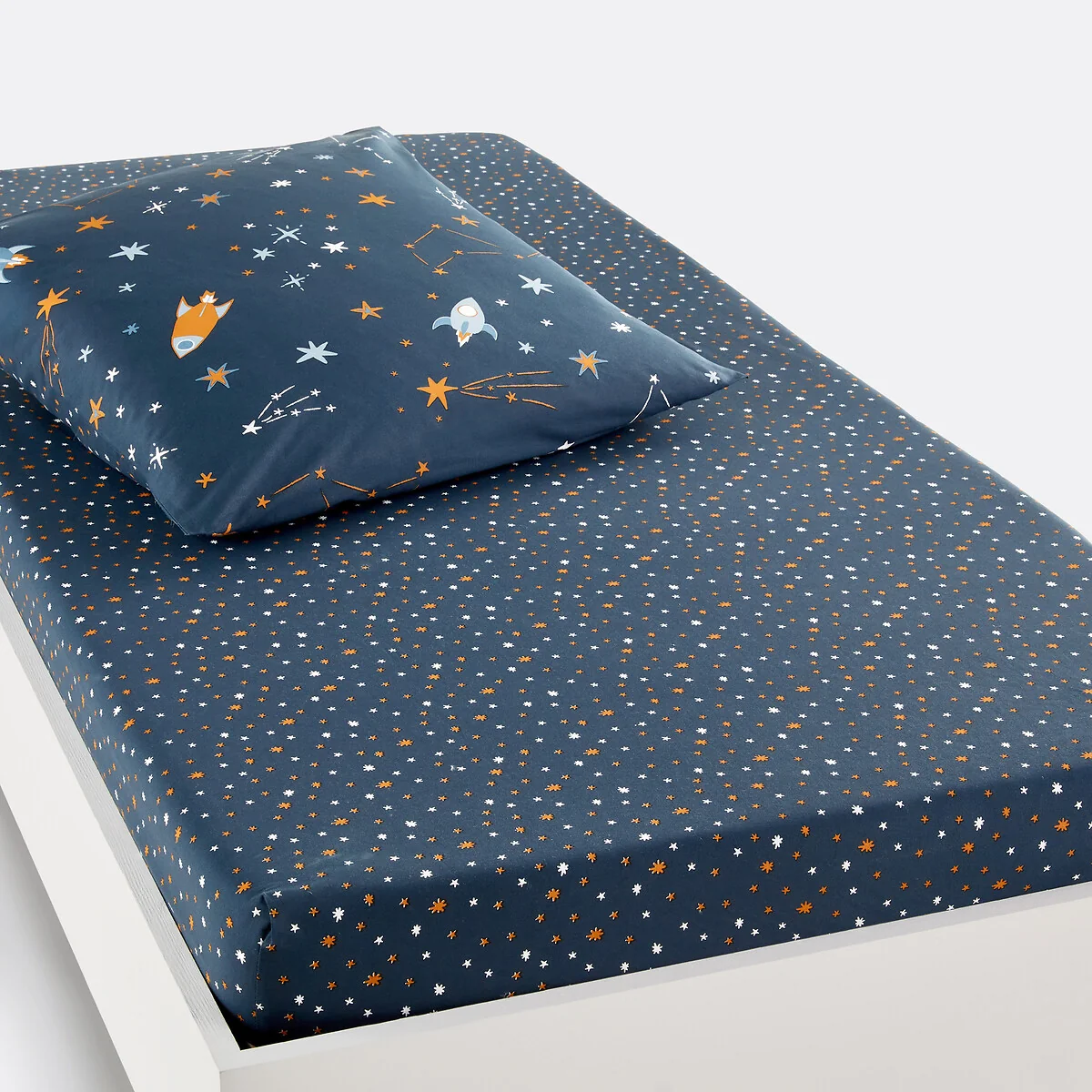 Gaston Cotton Fitted Sheet – image 1