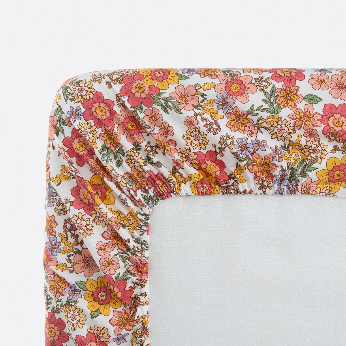 Meredith Fitted Sheet in Washed Cotton For Mattress Height 25cm – image 3