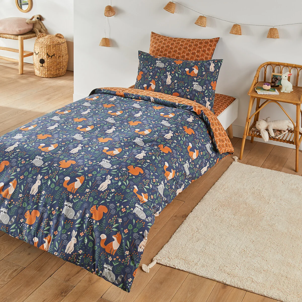 in The Woods Child's Cotton Fitted Sheet – image 2