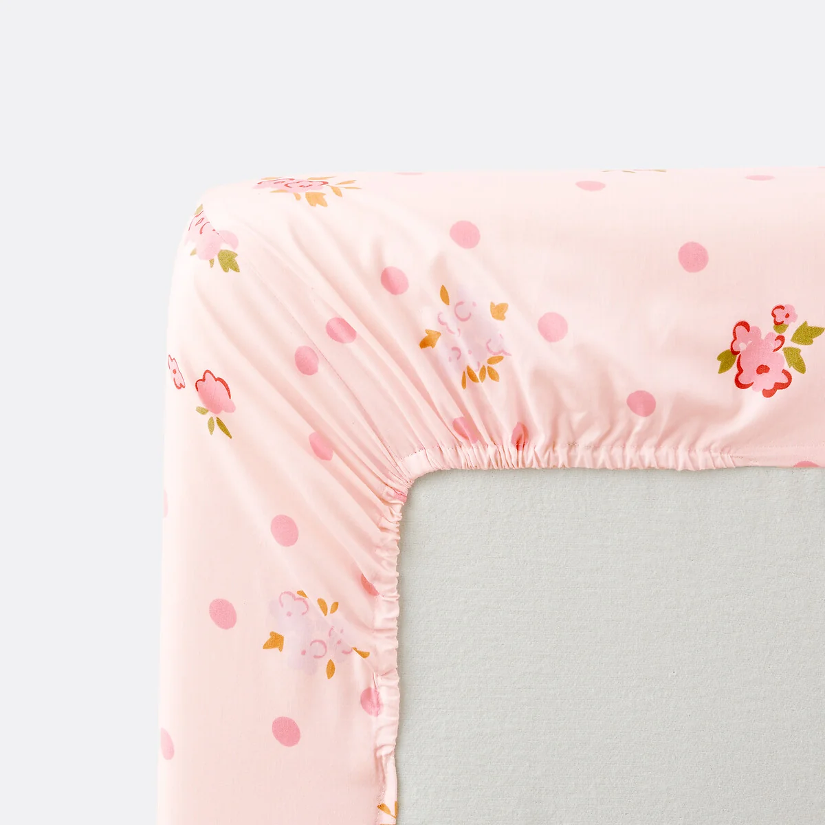 Chats Fleuris Organic Cotton Fitted Sheet – image 4