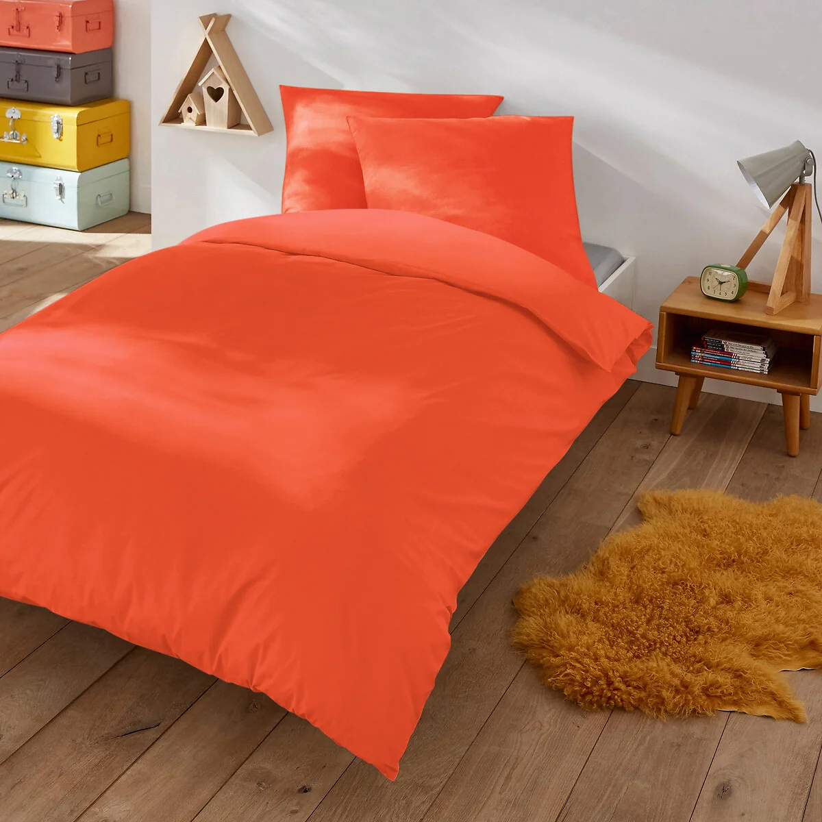 Scenario Plain Polycotton Fitted Sheet – image 2