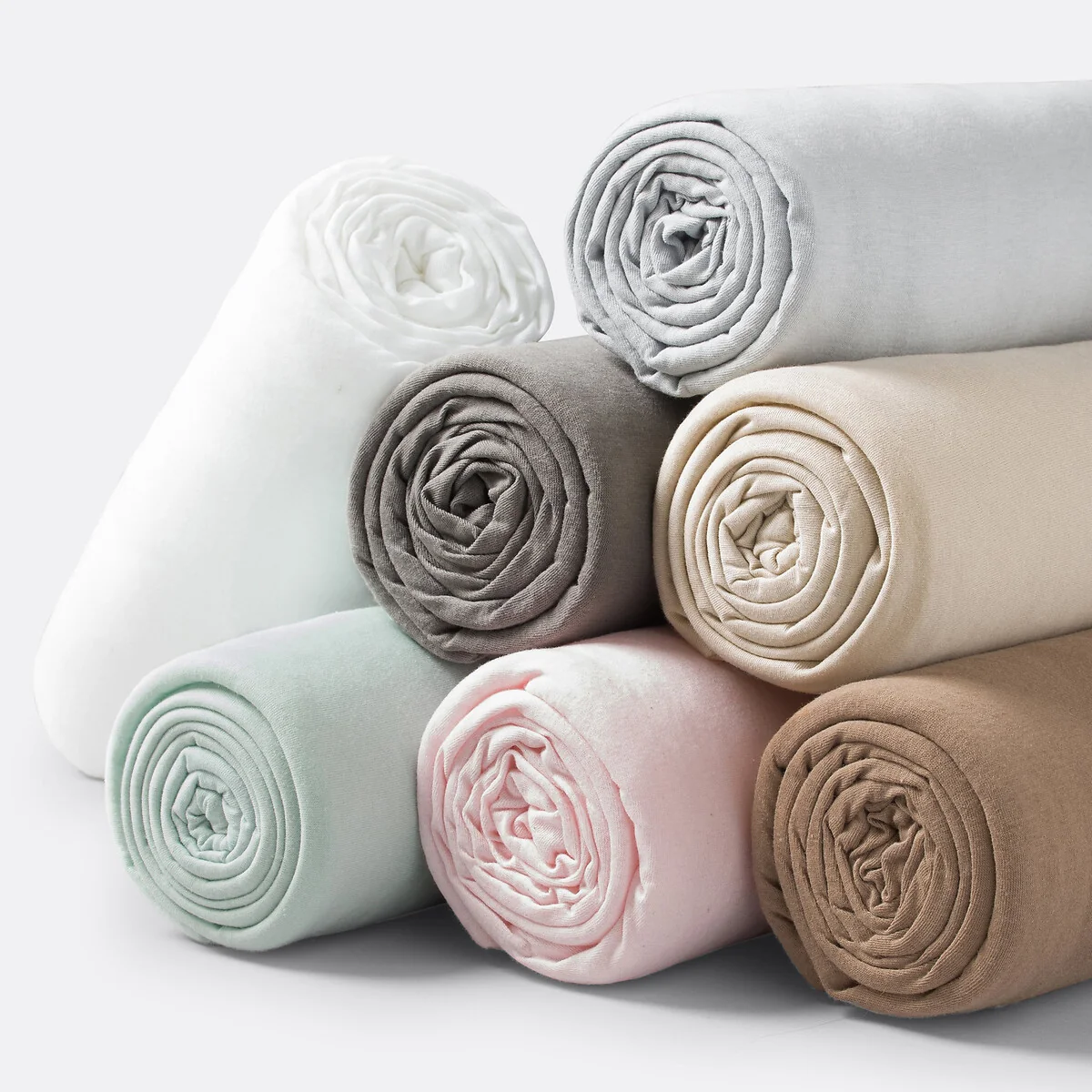 Scenario Plain Jersey Cot Fitted Sheet – image 2