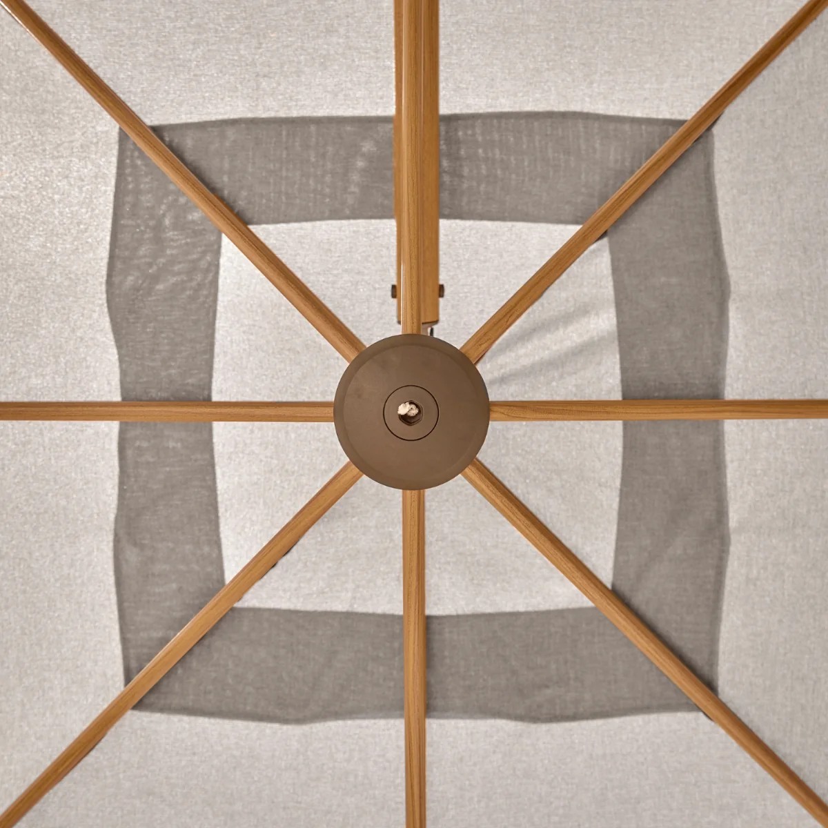 Savannah 3m Wood-Effect Cantilever Parasol - Oak – image 3