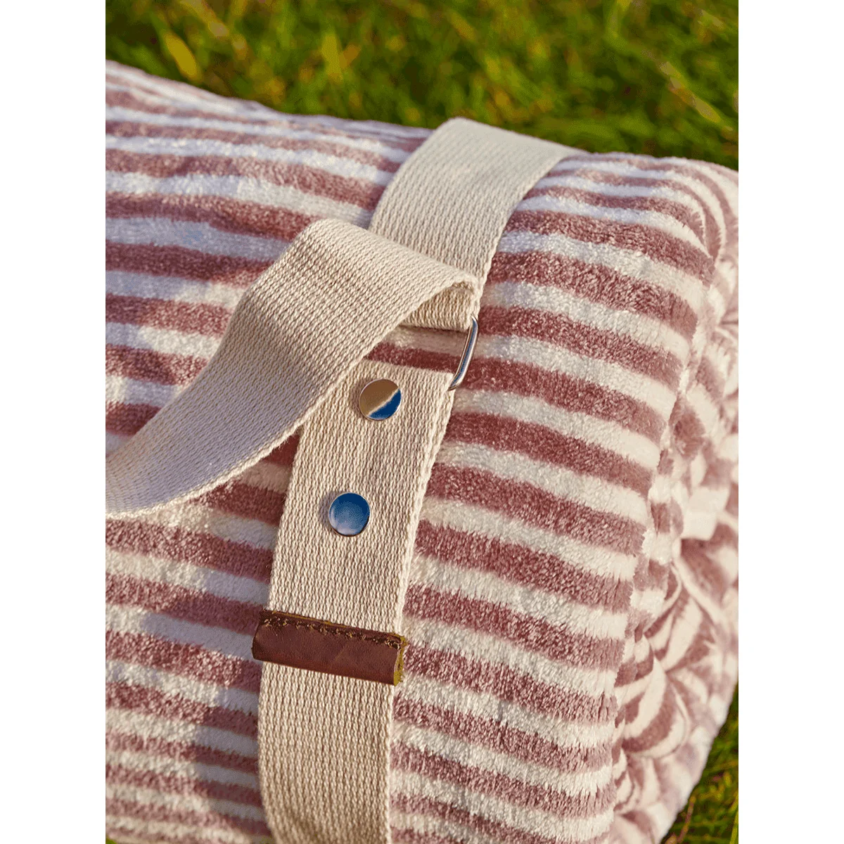 Parasol Blanket - Blush Stripe – image 8