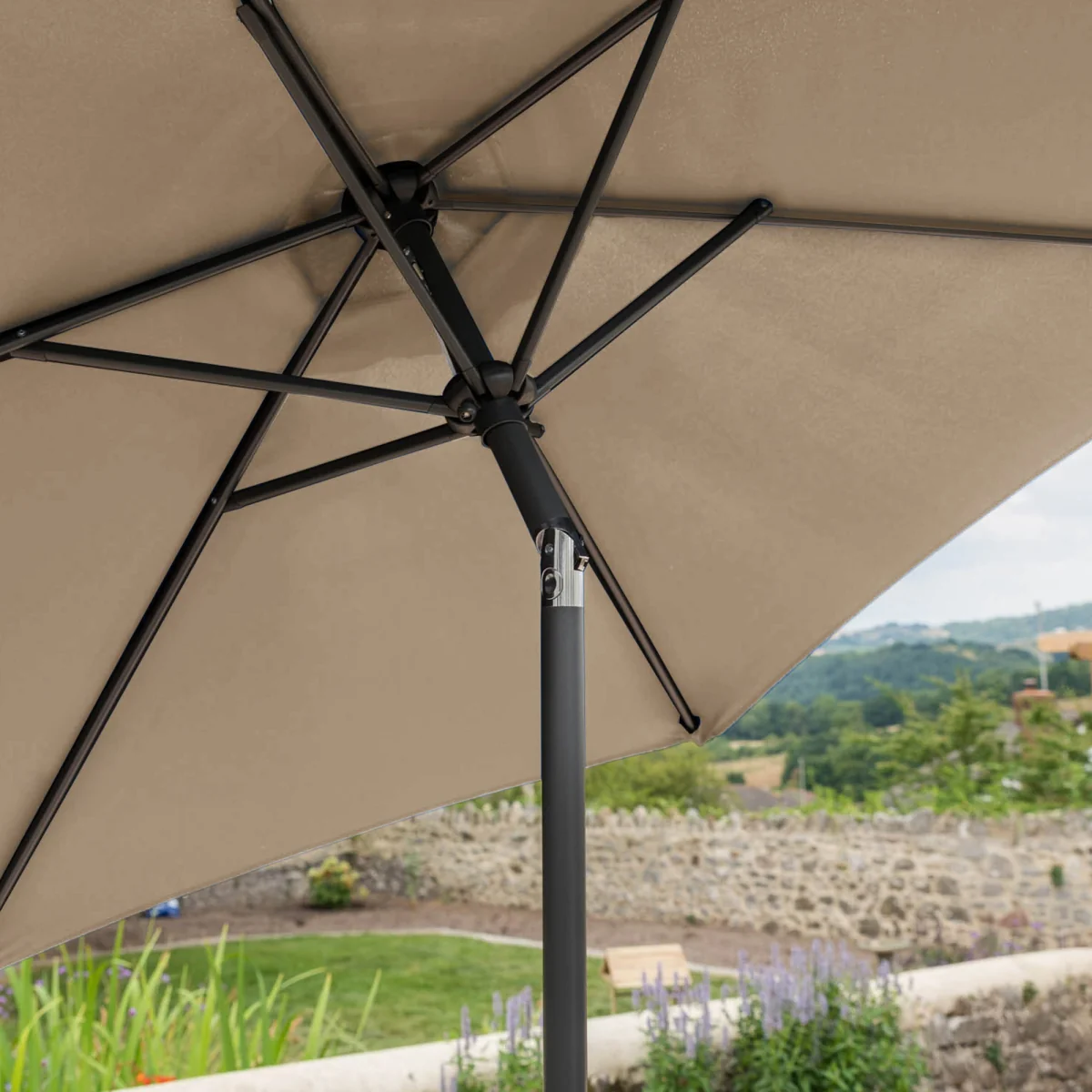 Crank & Tilt Parasol - 2.4m – image 4