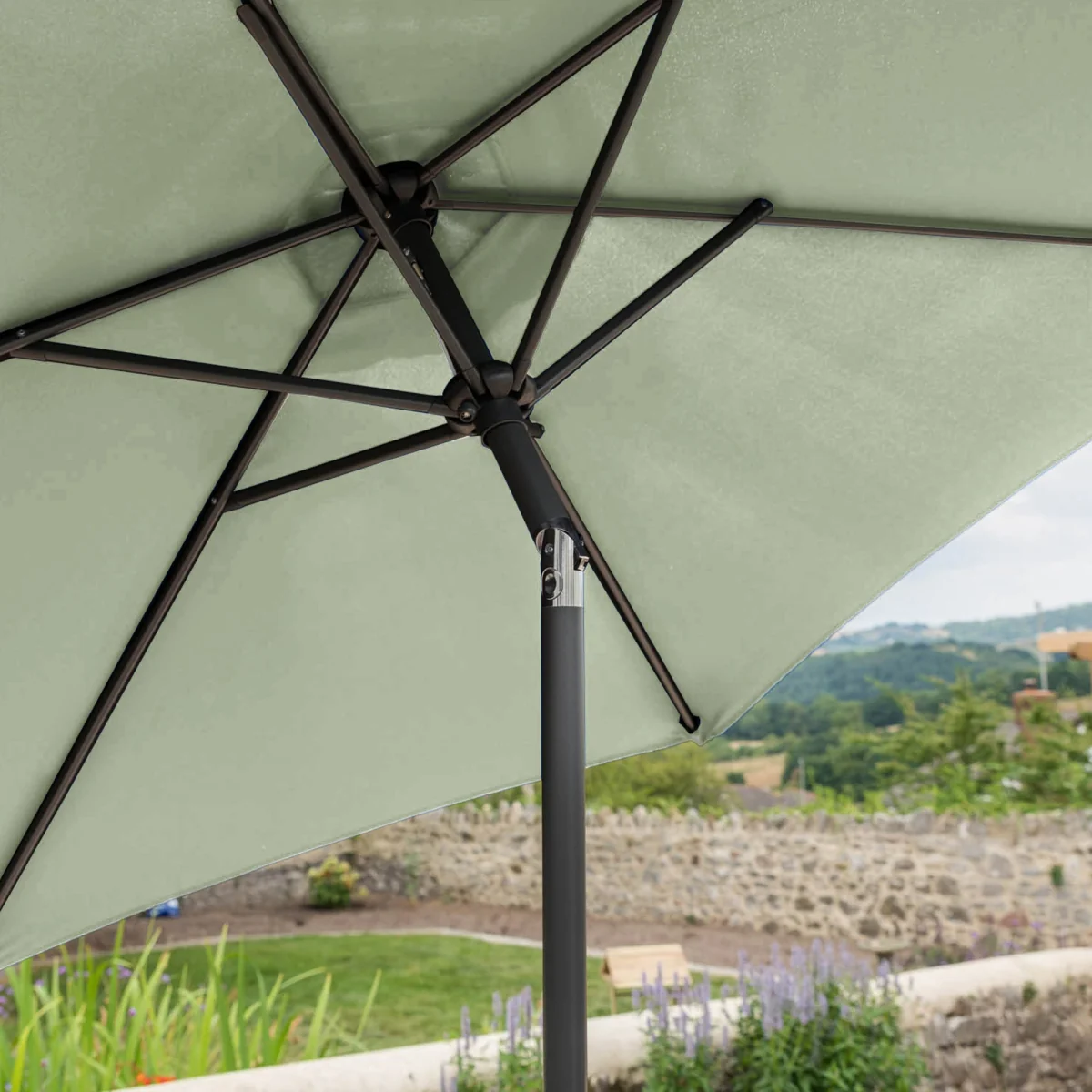 Crank & Tilt Parasol - 2.4m – image 8