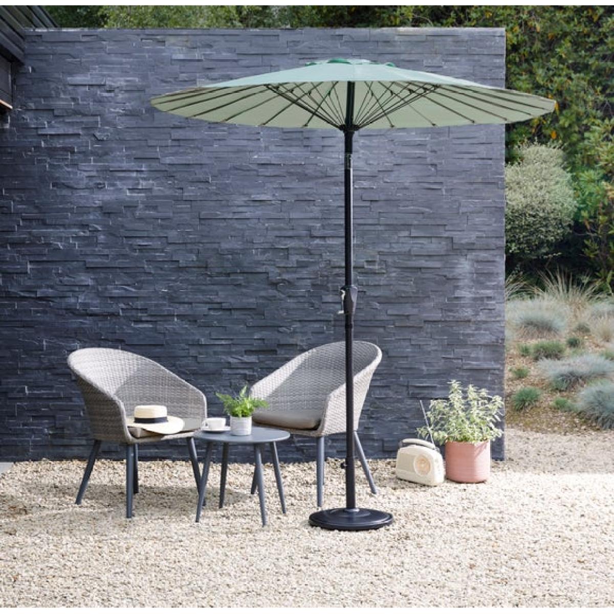 2m Fuschia Pink Shanghai Parasol – image 2