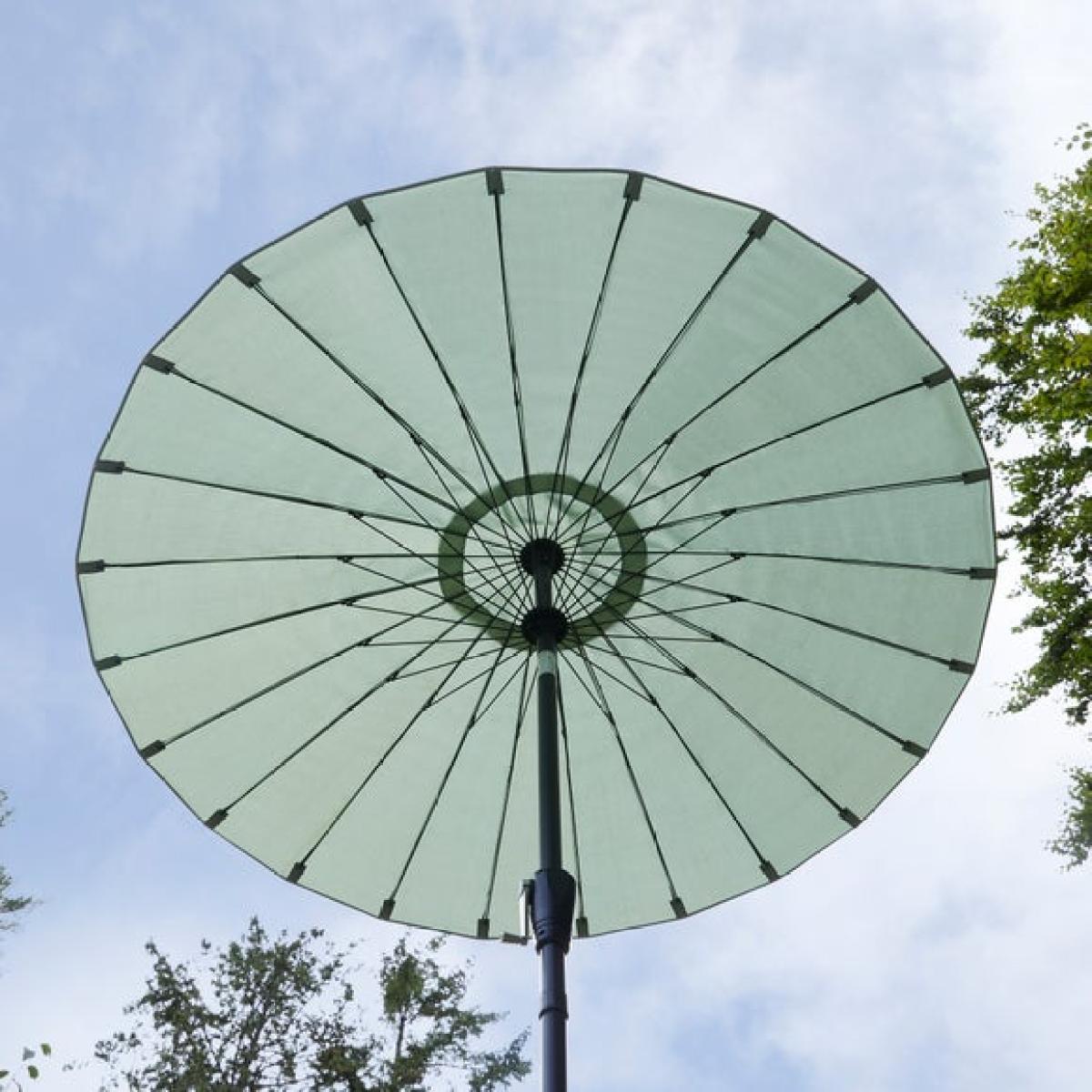 2m Fuschia Pink Shanghai Parasol – image 3