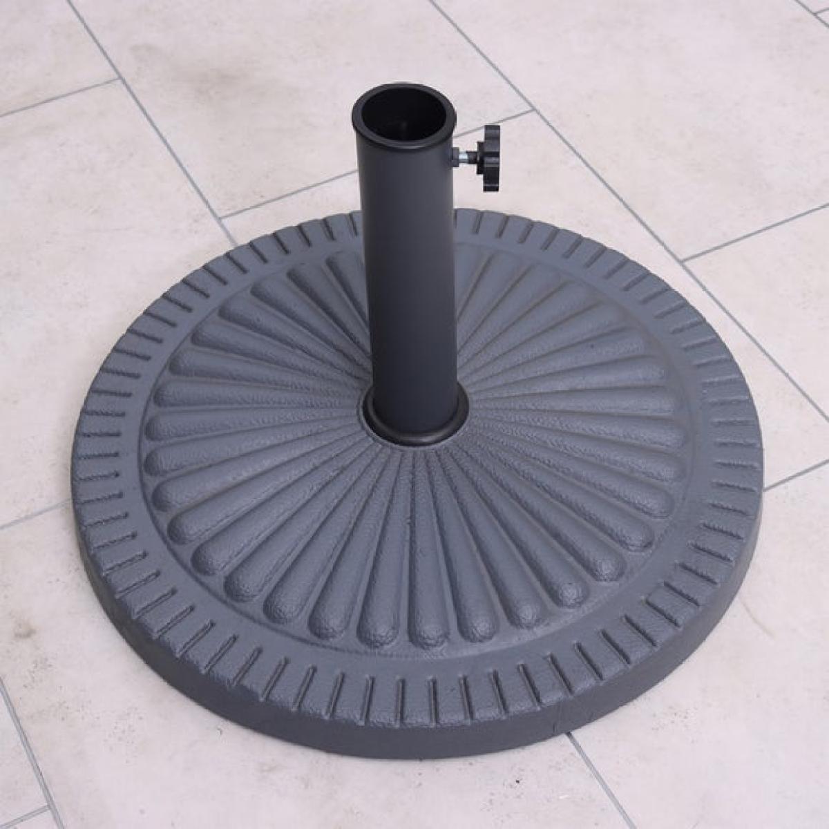 Return - Round Garden Parasol Base, 14kg – image 1