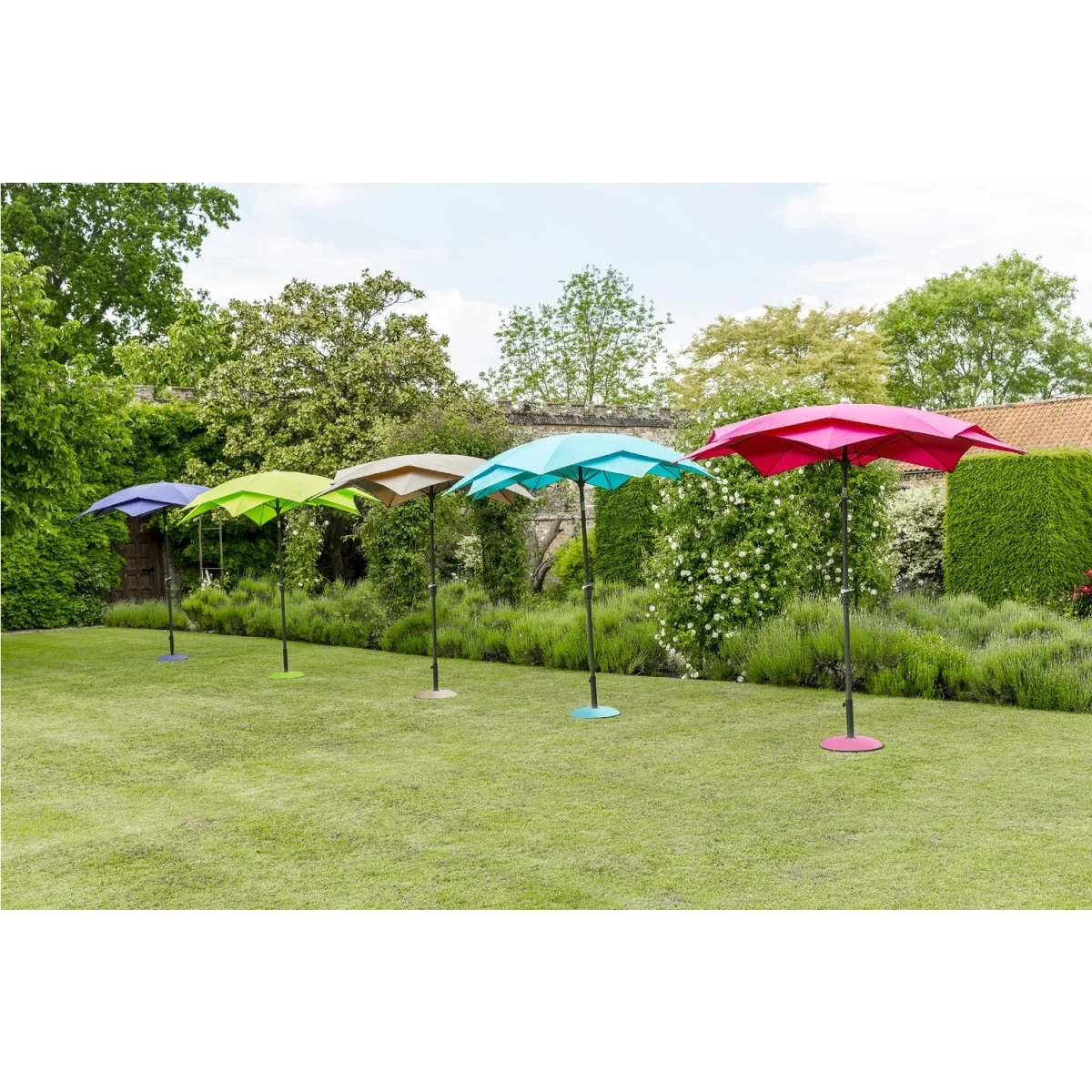 Parasol Base in Fuchsia Pink 15kg – image 2