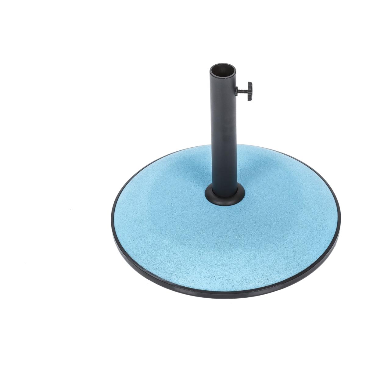 Parasol Base in Aqua Blue 15kg – image 1