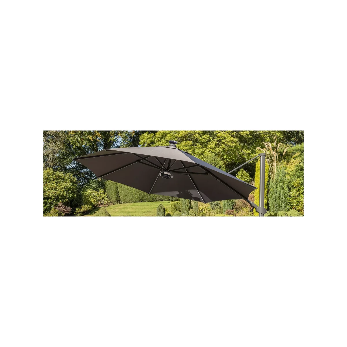 Kettler LED Garden Parasol Speaker, Grey – image 2