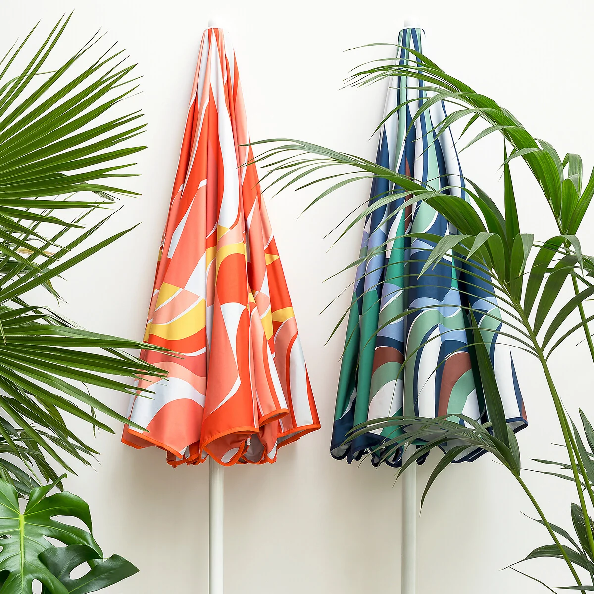 Songe Vert Graphic Print Parasol – image 2