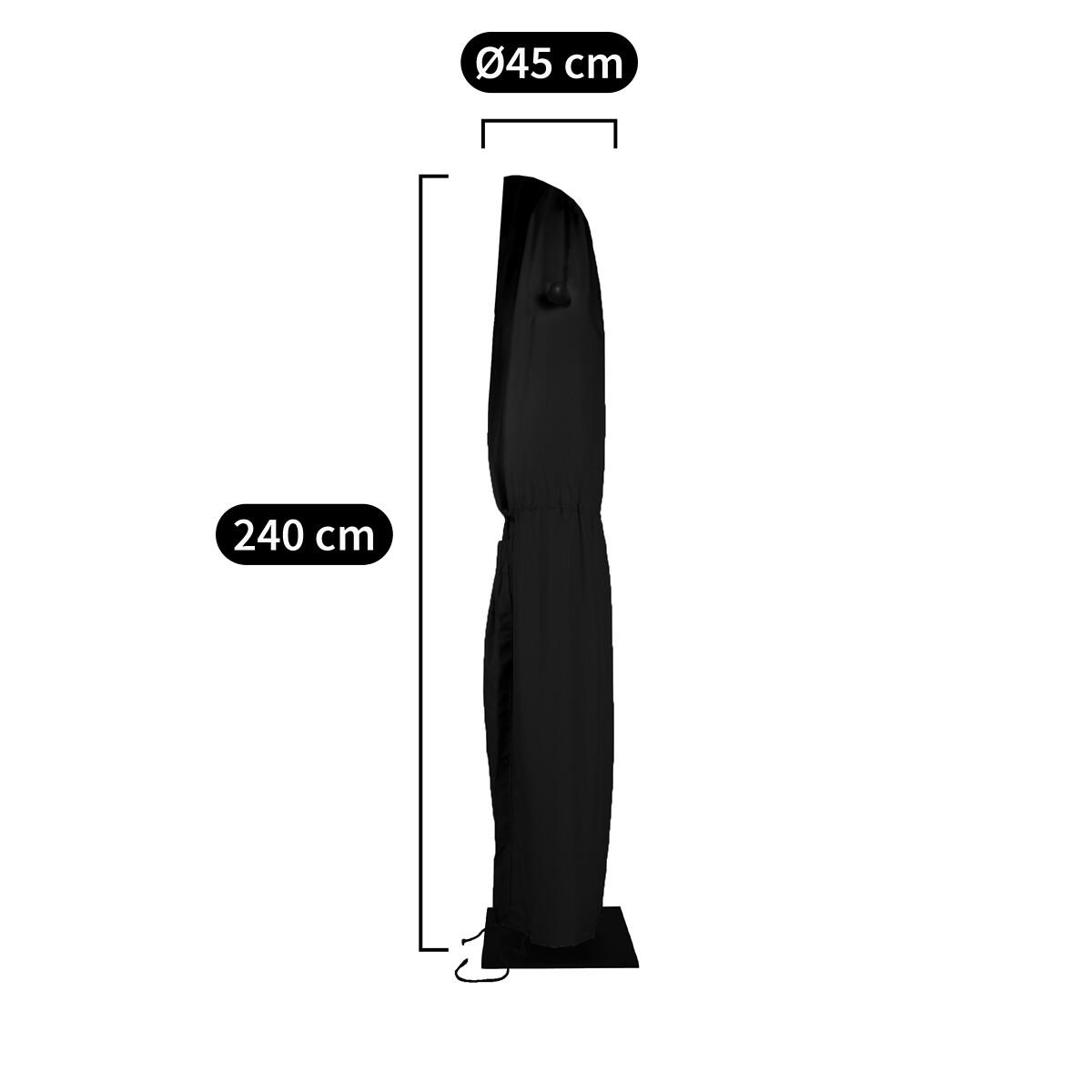 Pext D45 x H240cm Offset Parasol Protective Cover – image 9