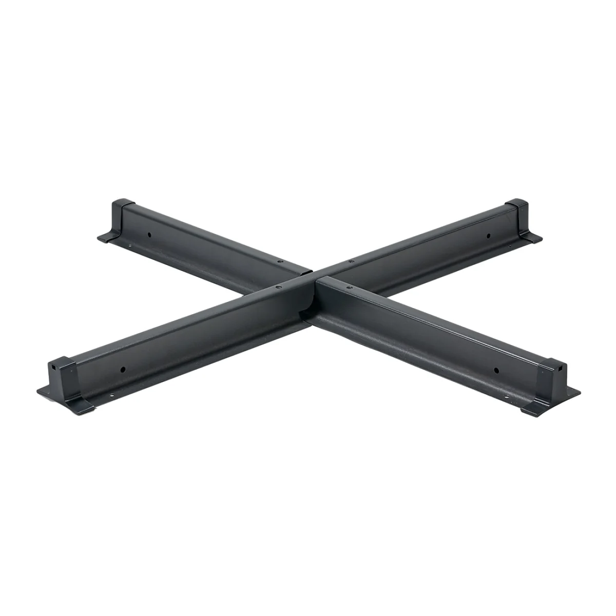 Steel Cross Base for Cantilever Parasols, Anthracite – image 1