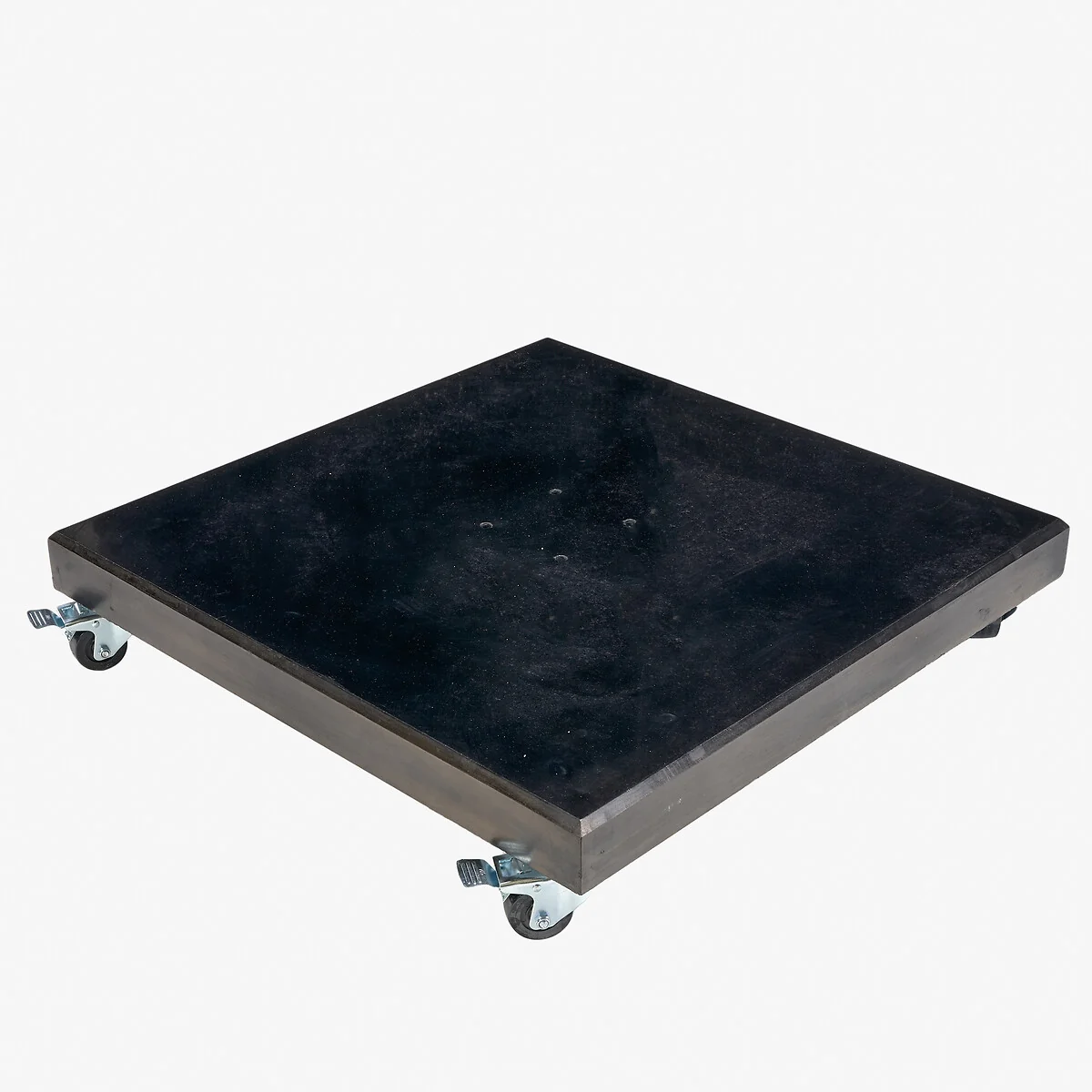 Modena Polished Black Granite 90kg Wheeled Parasol Base – image 2
