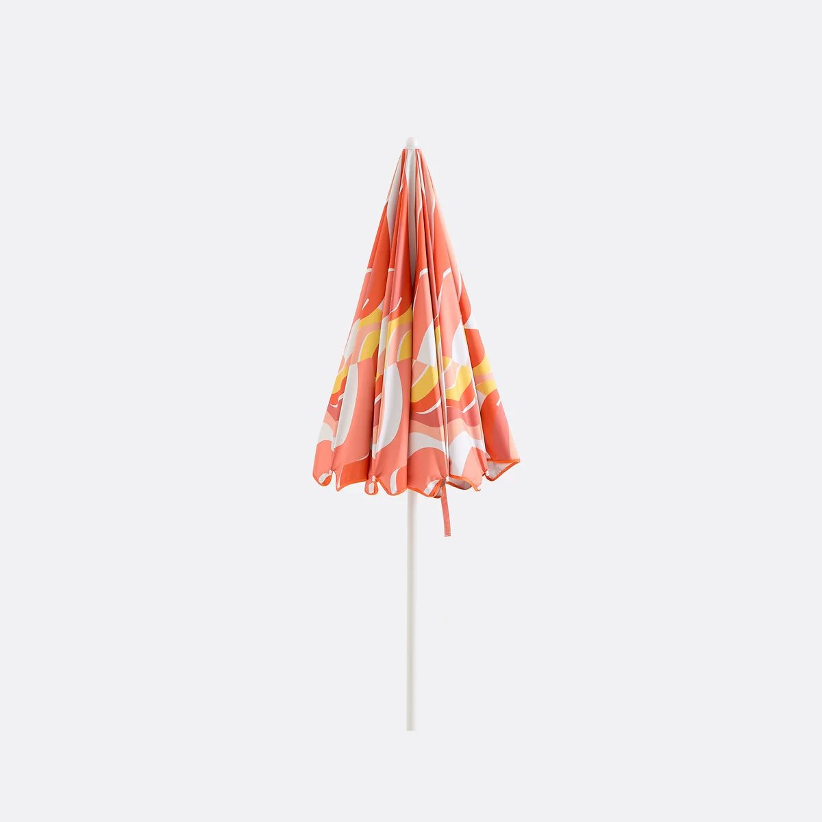 Songe Orange Graphic Print Parasol – image 3
