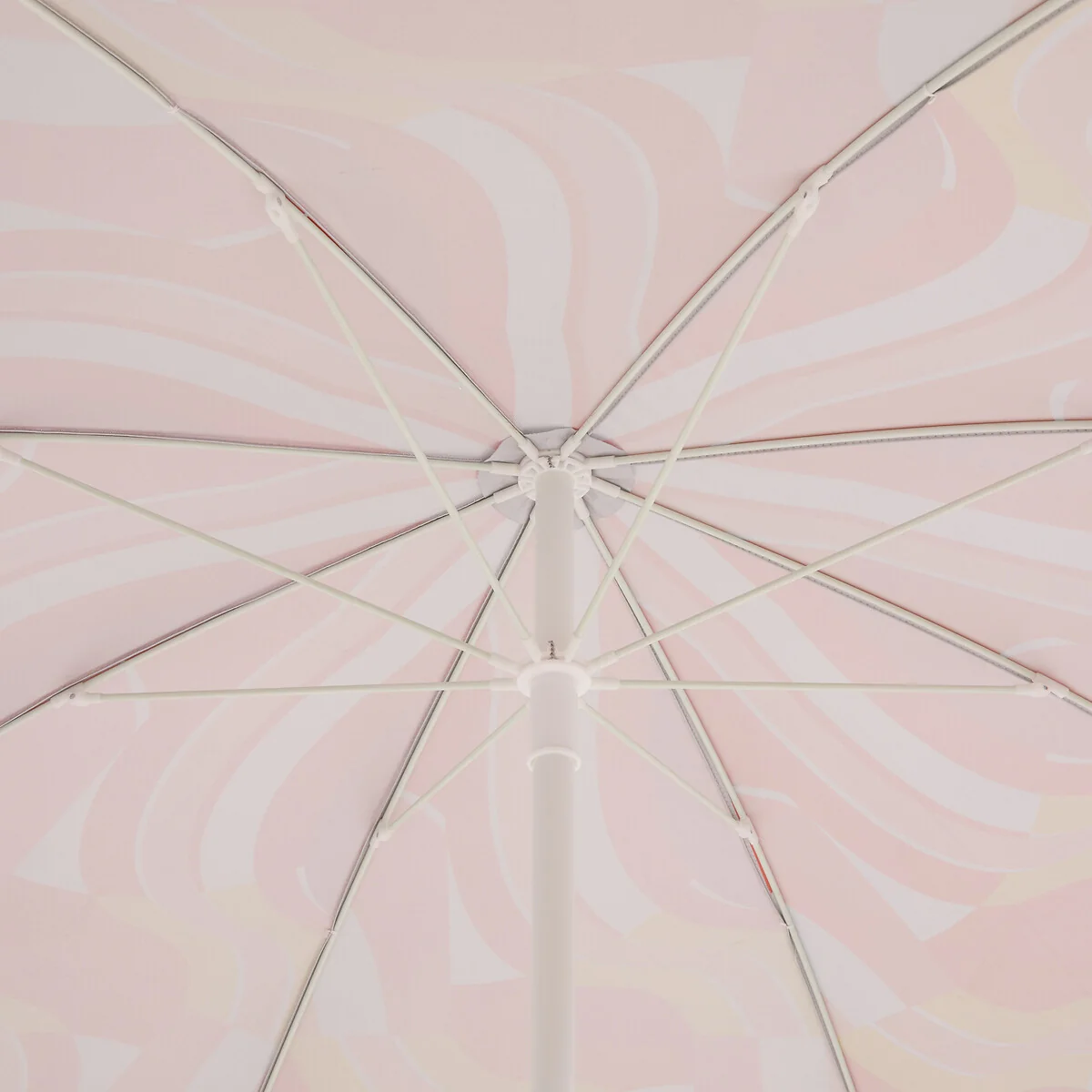 Songe Orange Graphic Print Parasol – image 5