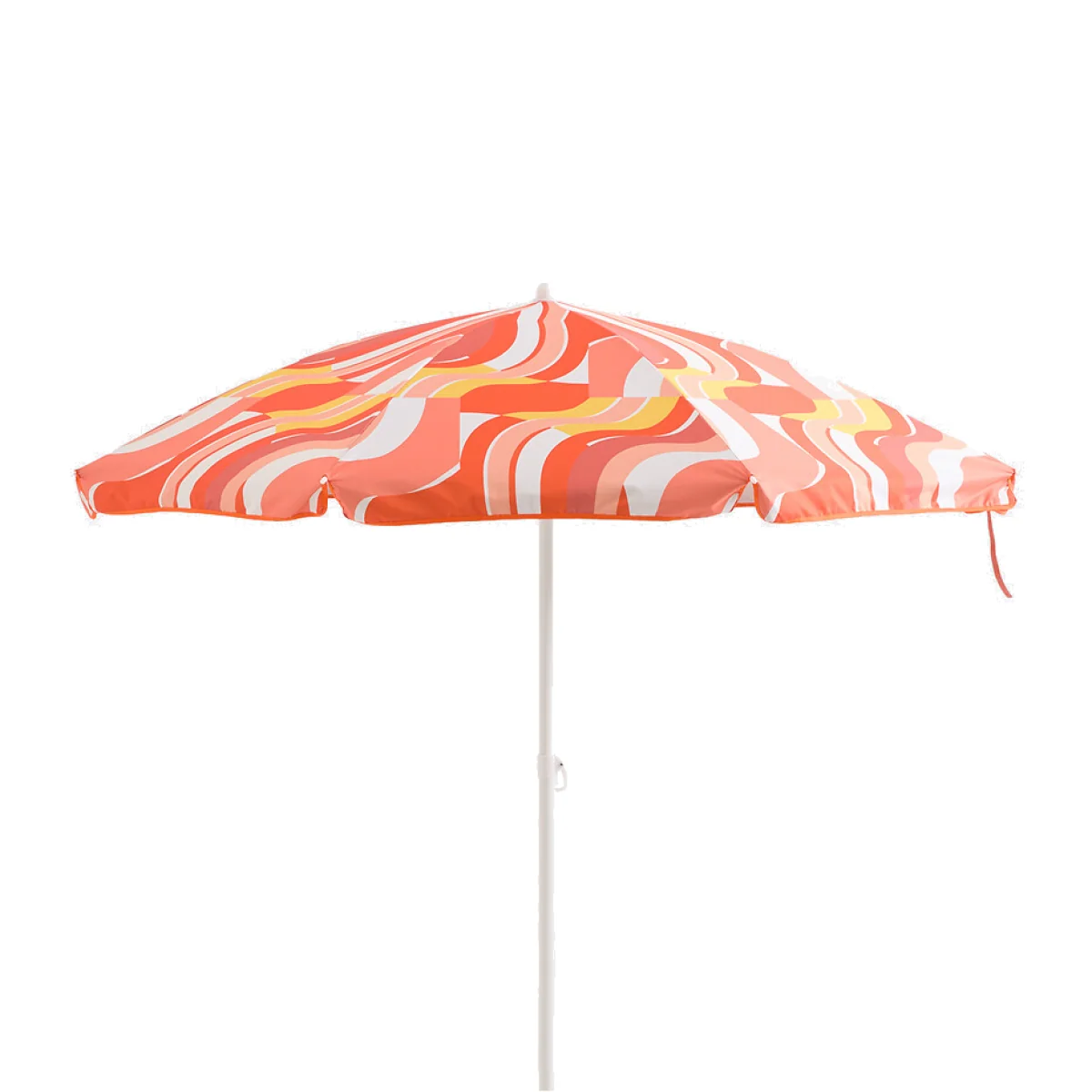 Songe Orange Graphic Print Parasol – image 1