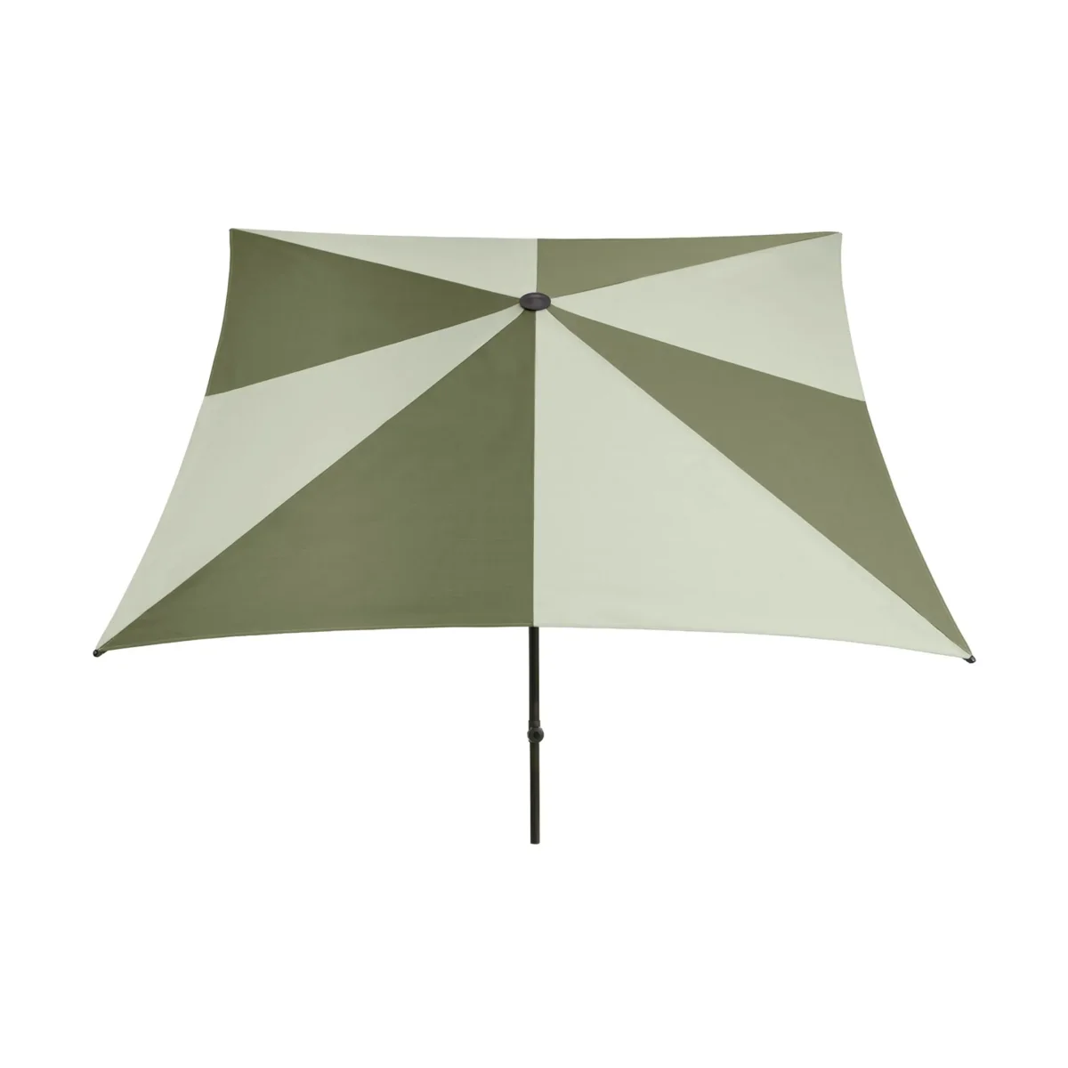 HAY Terrazza Square parasol Green-dark green – image 3