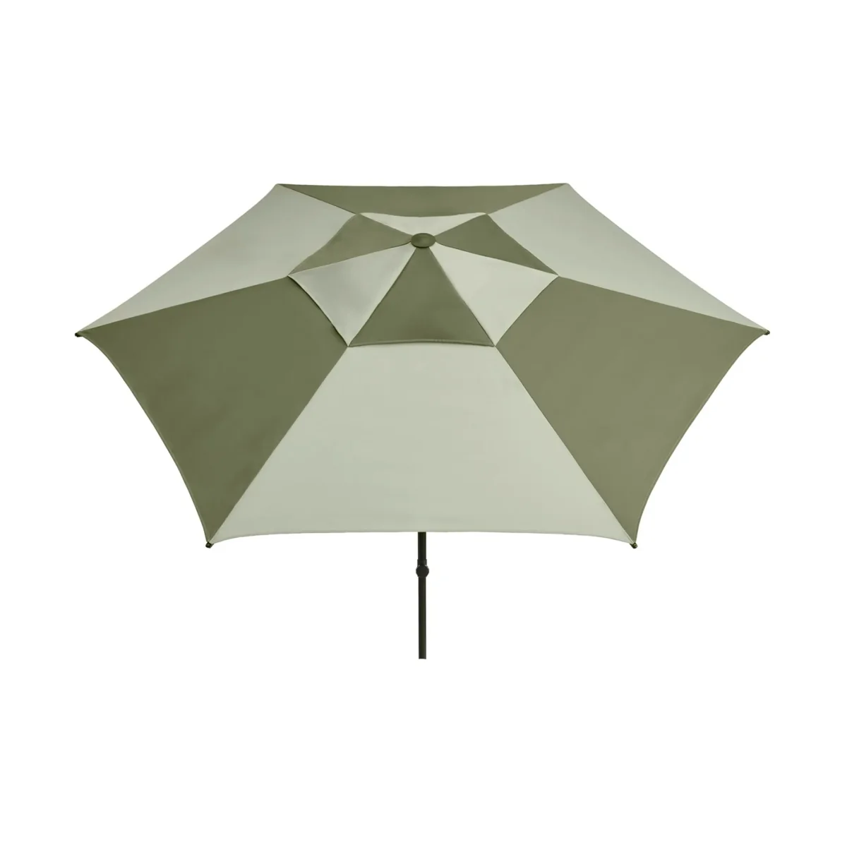 HAY Terrazza Hexagon parasol Green-dark green – image 3