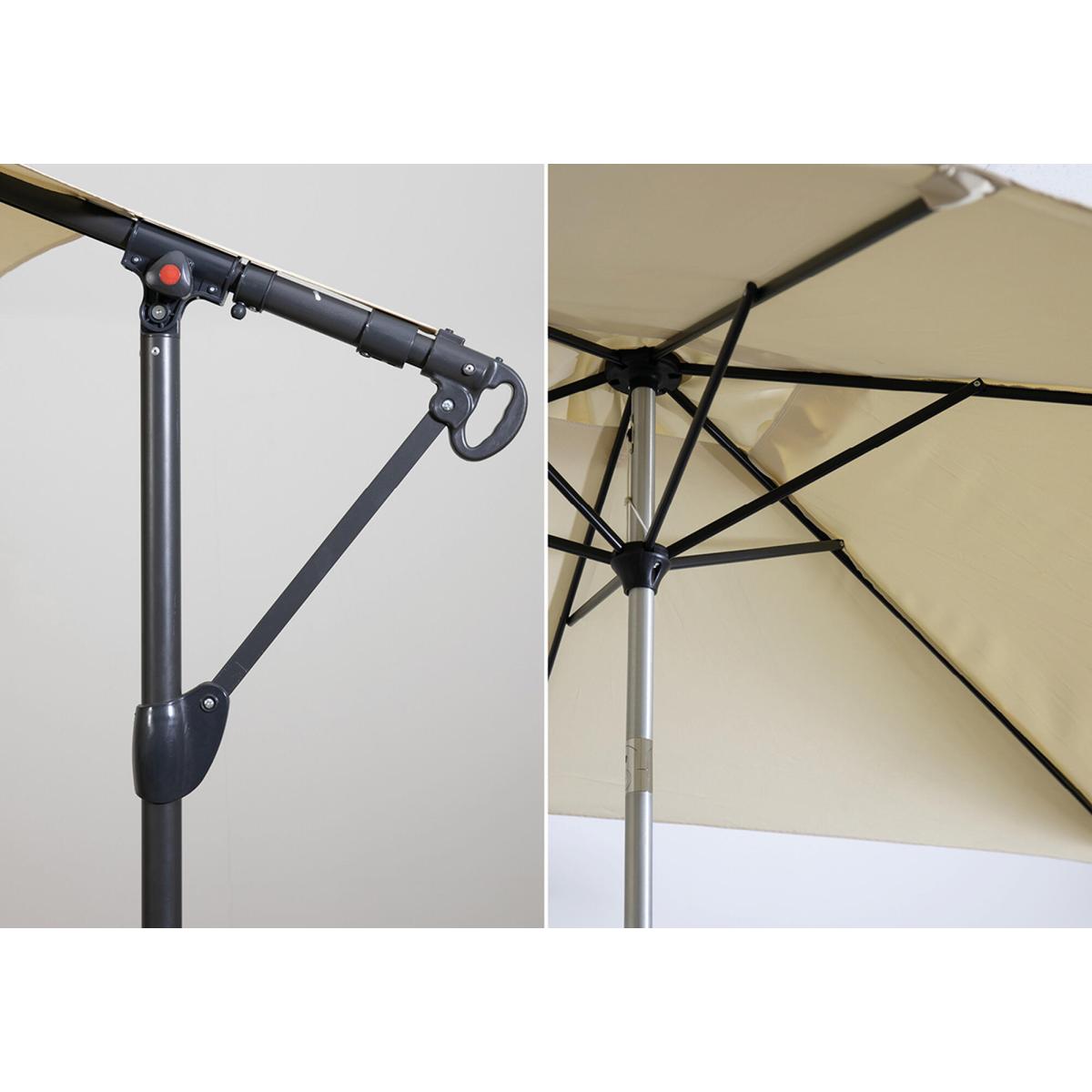 Poppins Cantilever Parasol Cream – image 3