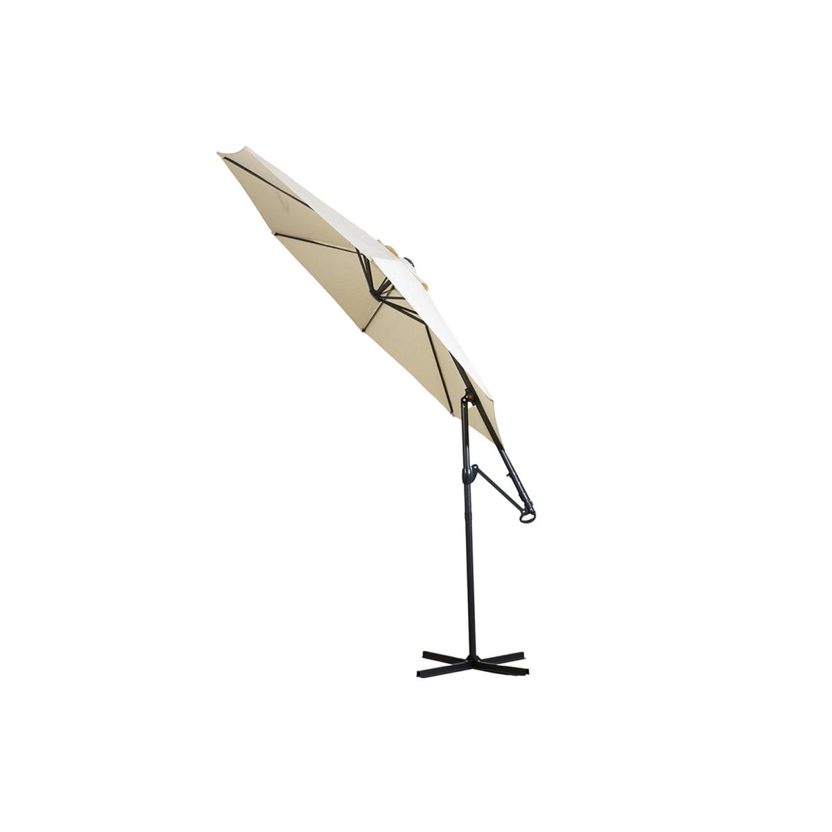 Poppins Cantilever Parasol Cream – image 4