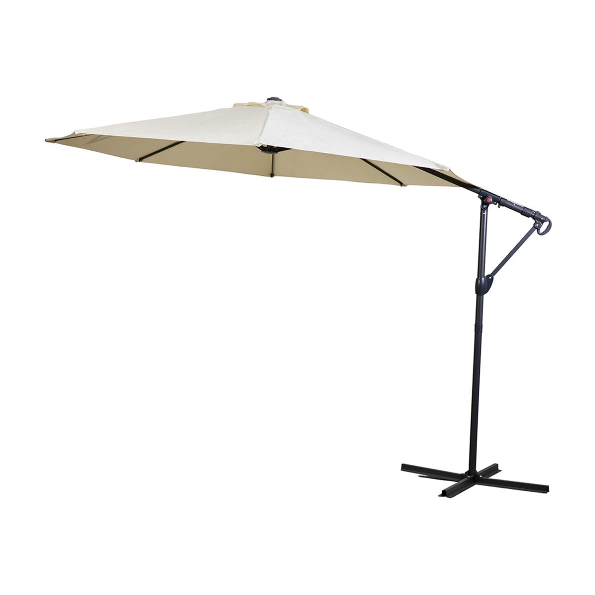 Poppins Cantilever Parasol Cream – image 1
