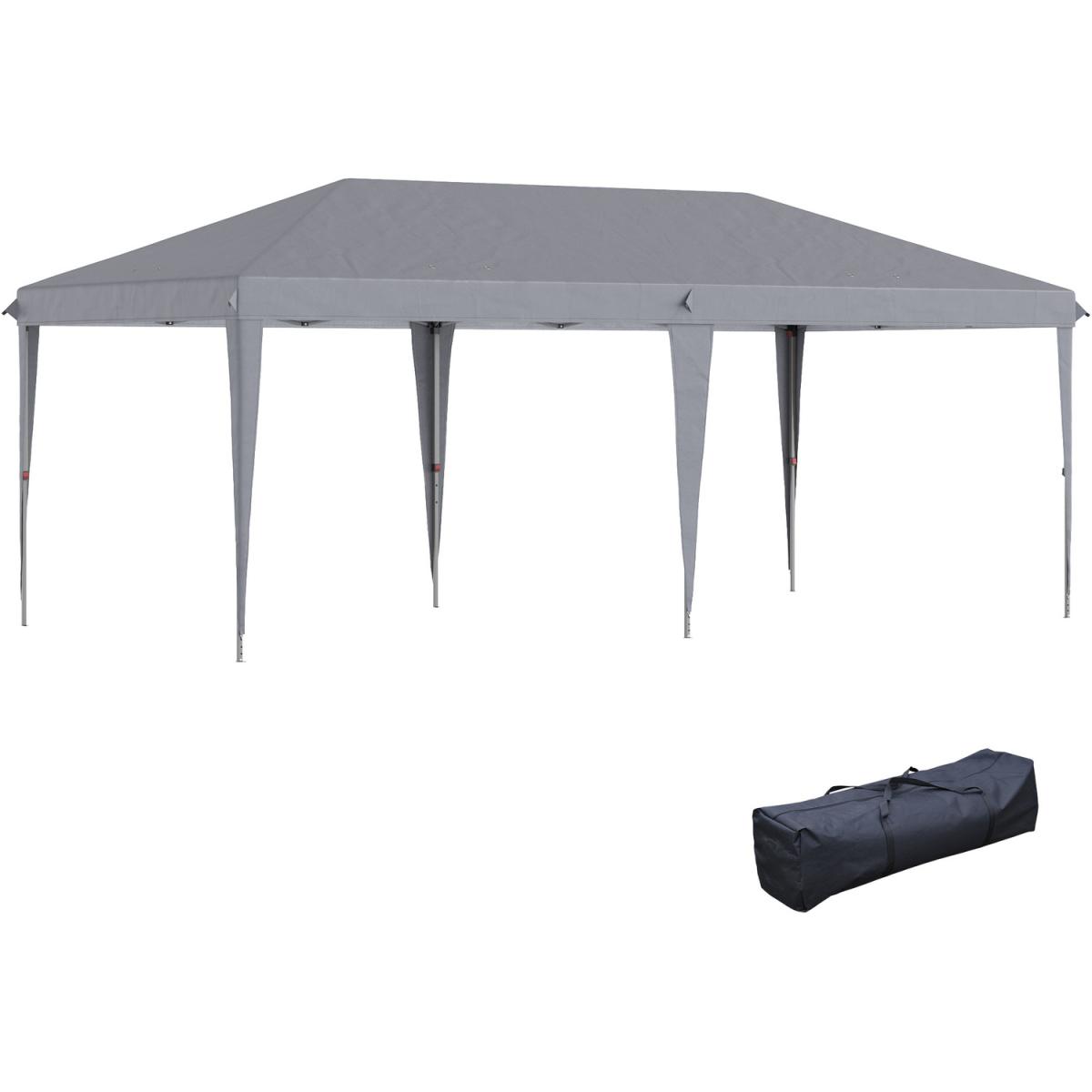 6 x 3M Garden Large Gazebo - Grey – image 8