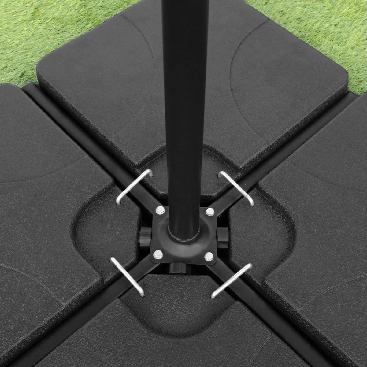 Cantilever Parasol Base - Plain - Black – image 6