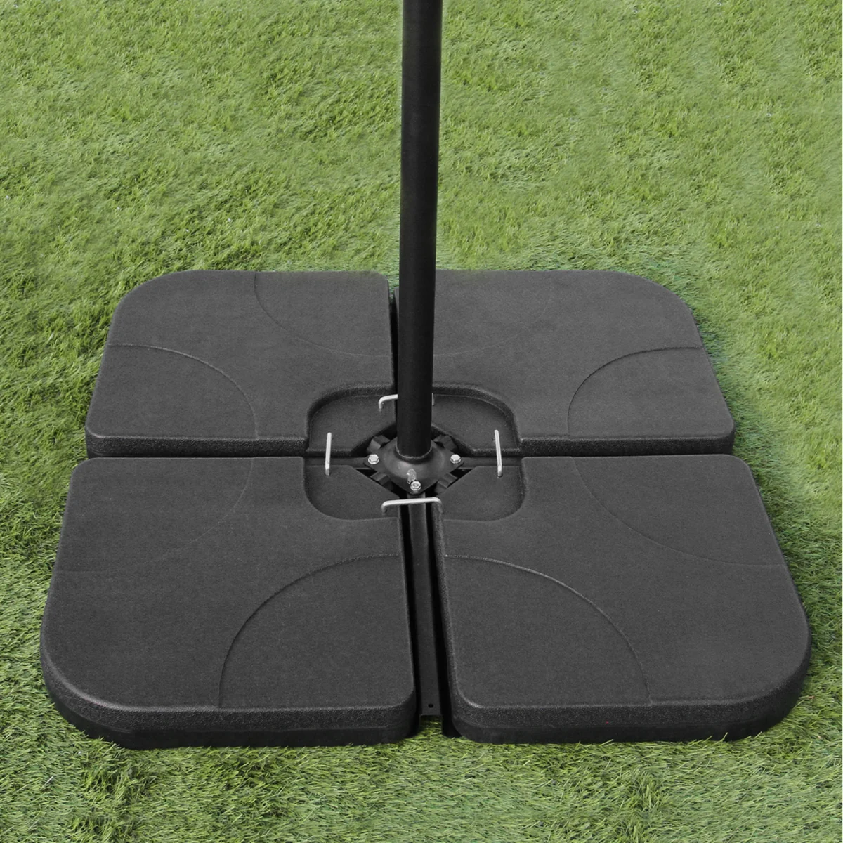 Cantilever Parasol Base - Plain - Black – image 1