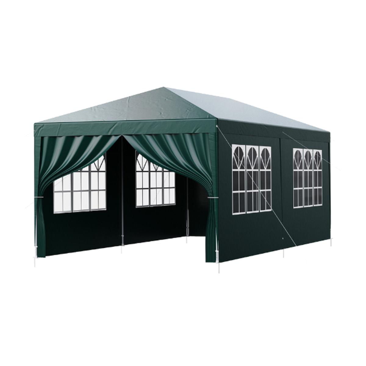 3x6 Metre Gazebo Marquee Canopy Waterproof Tent Party - Green
