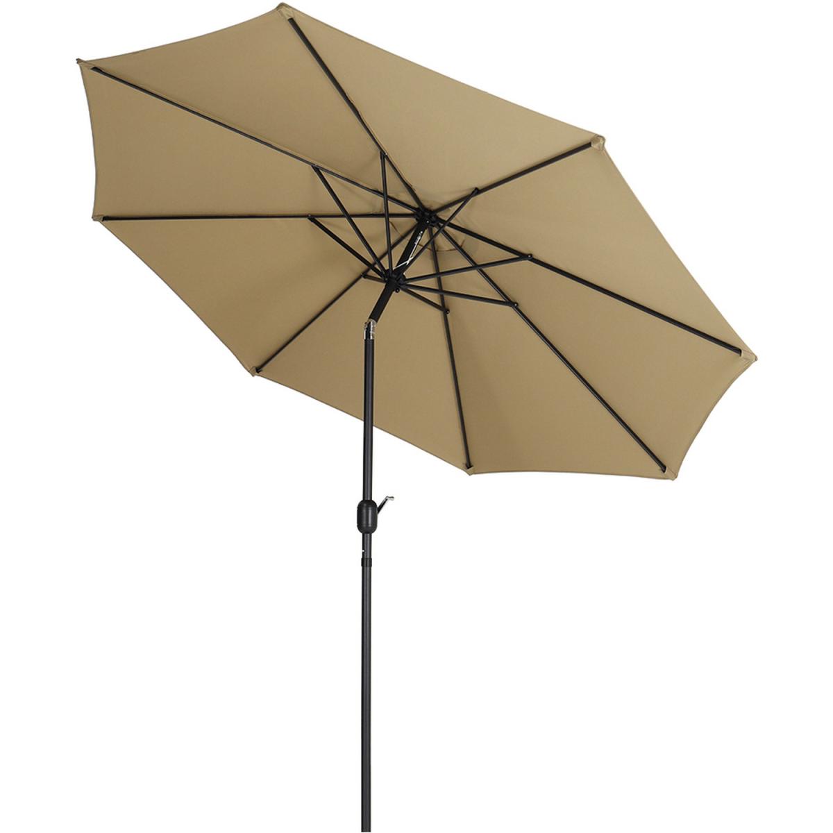 3M Traditional Parasol With Round Umbrella Stand - Dark Green – image 15