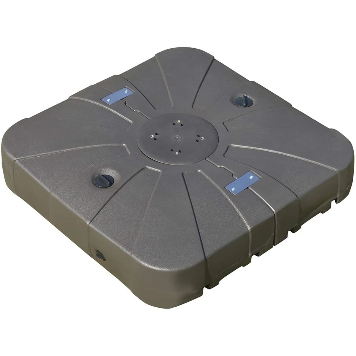 Square Parasol Base with Wheels - Brown – image 6